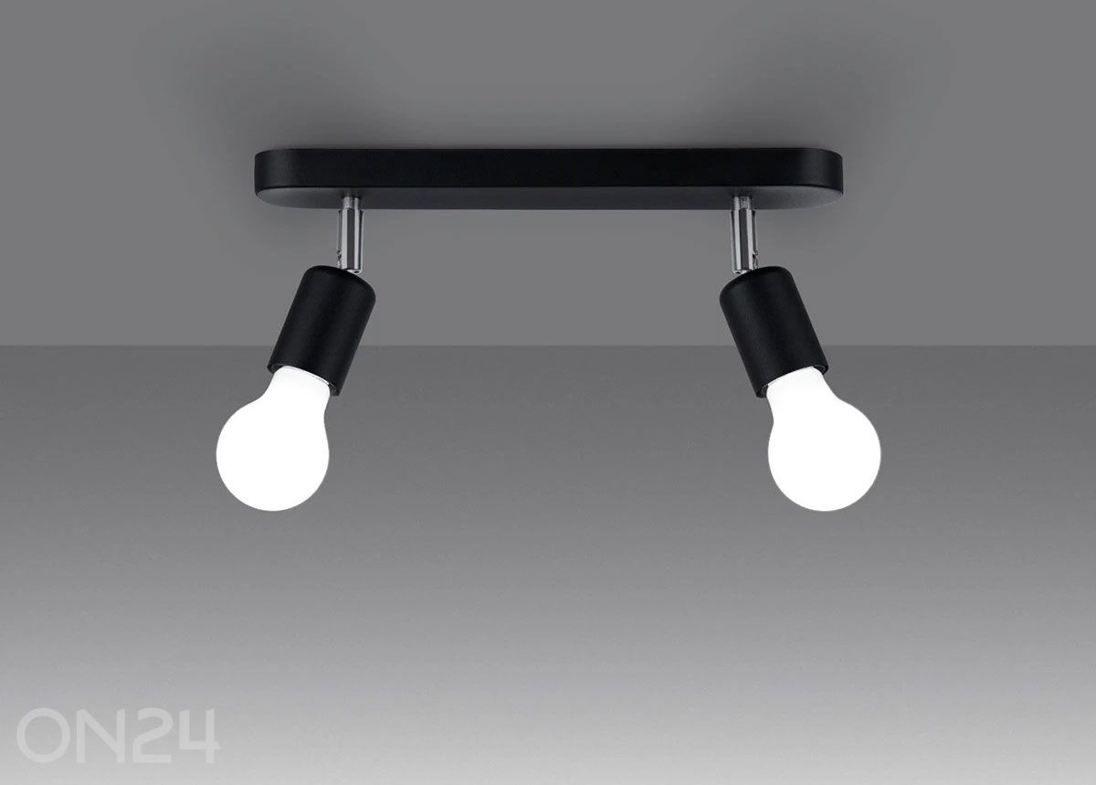 Потолочный светильник Fornes 2, черый увеличить