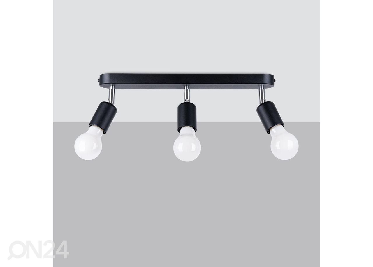 Потолочный светильник Fornes 3, черный увеличить