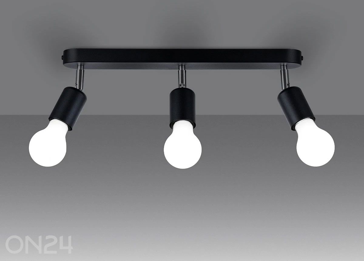 Потолочный светильник Fornes 3, черный увеличить