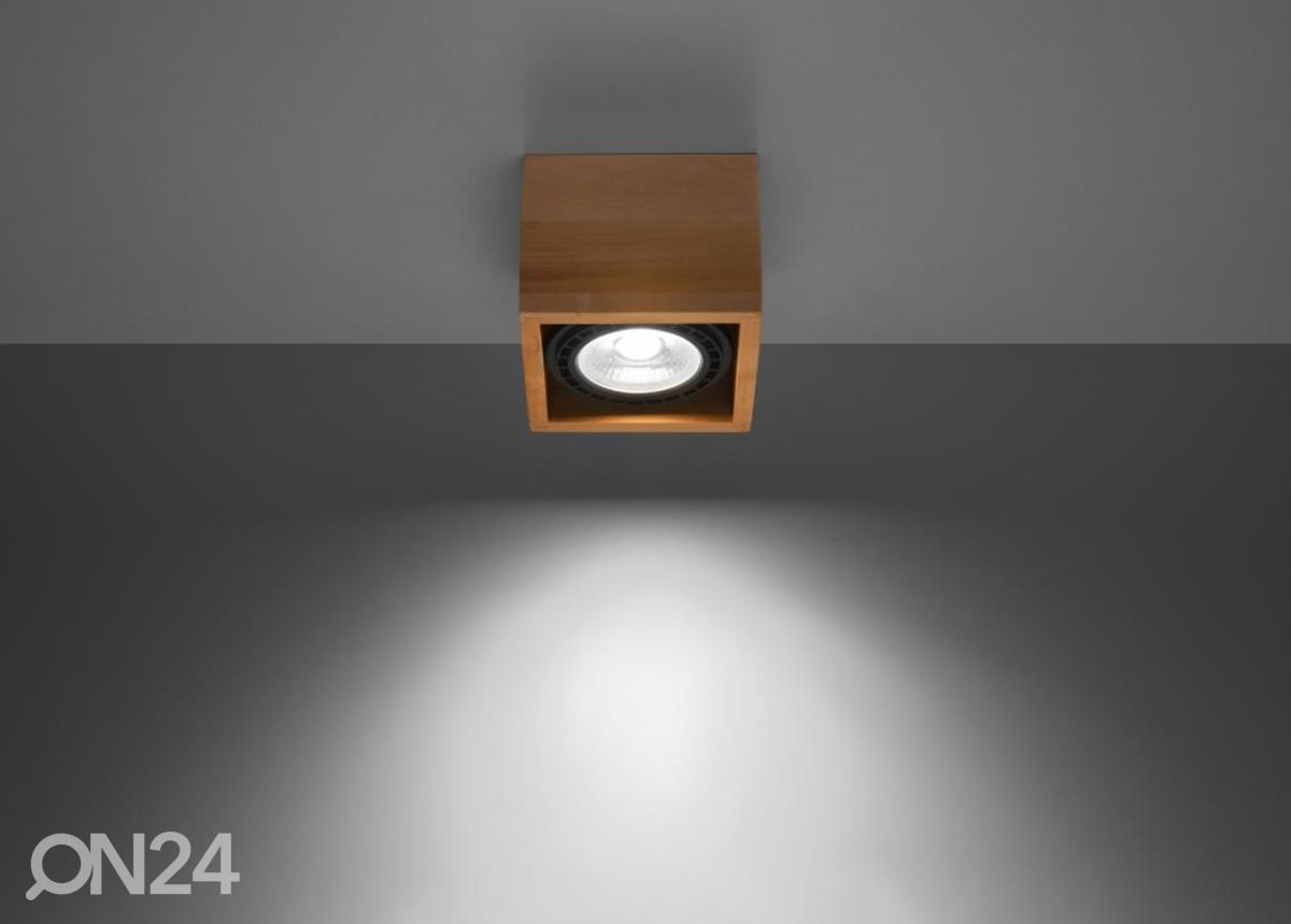 Потолочный светильник Quatro 1, натуральное дерево увеличить