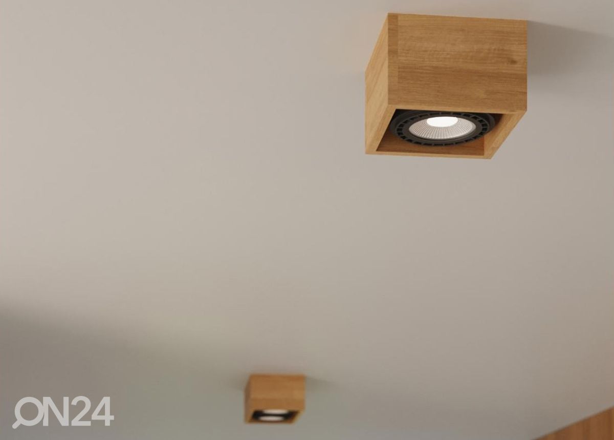 Потолочный светильник Quatro 1, натуральное дерево увеличить