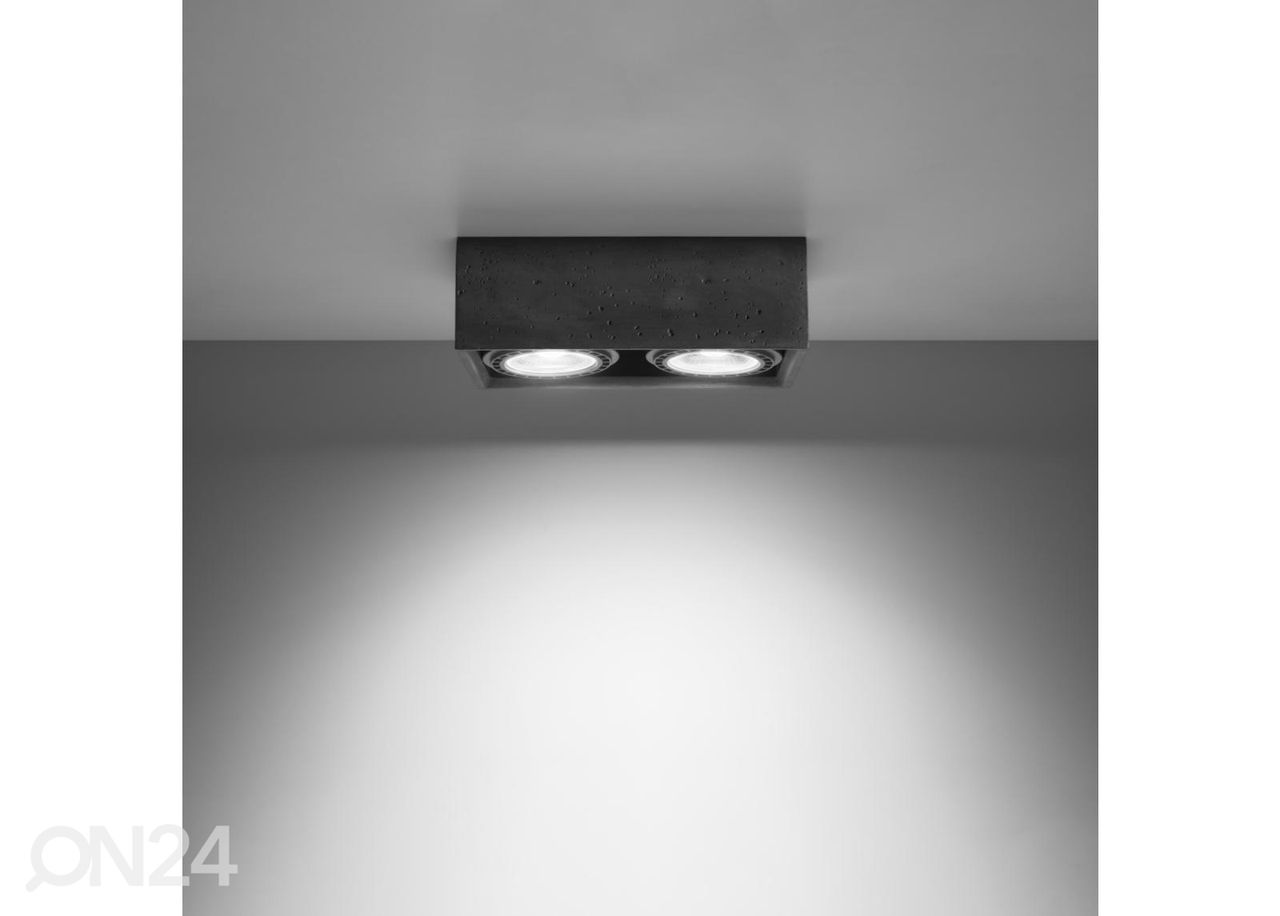 Потолочный светильник Quatro 2, бетон увеличить