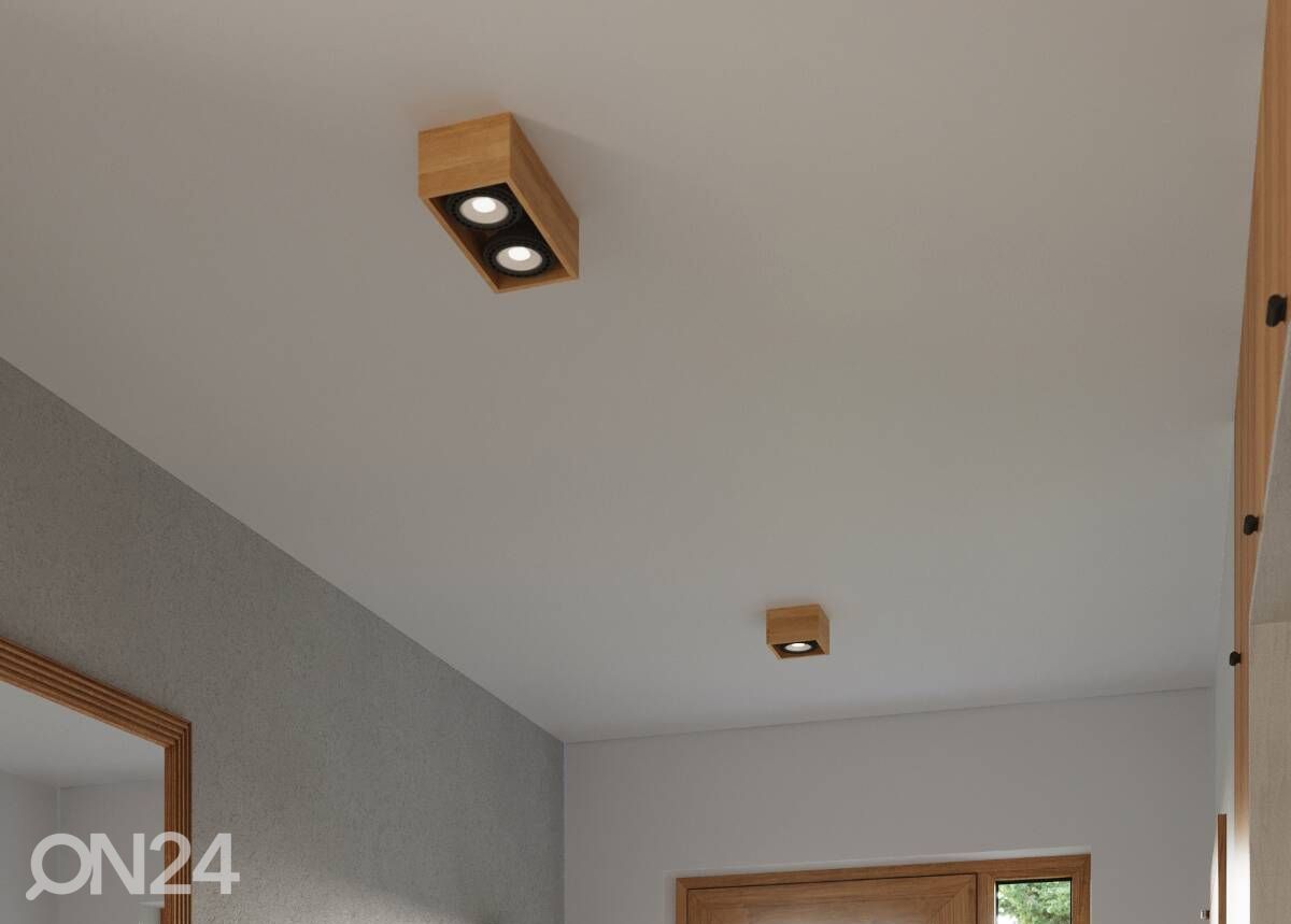 Потолочный светильник Quatro 2, натуральное дерево увеличить