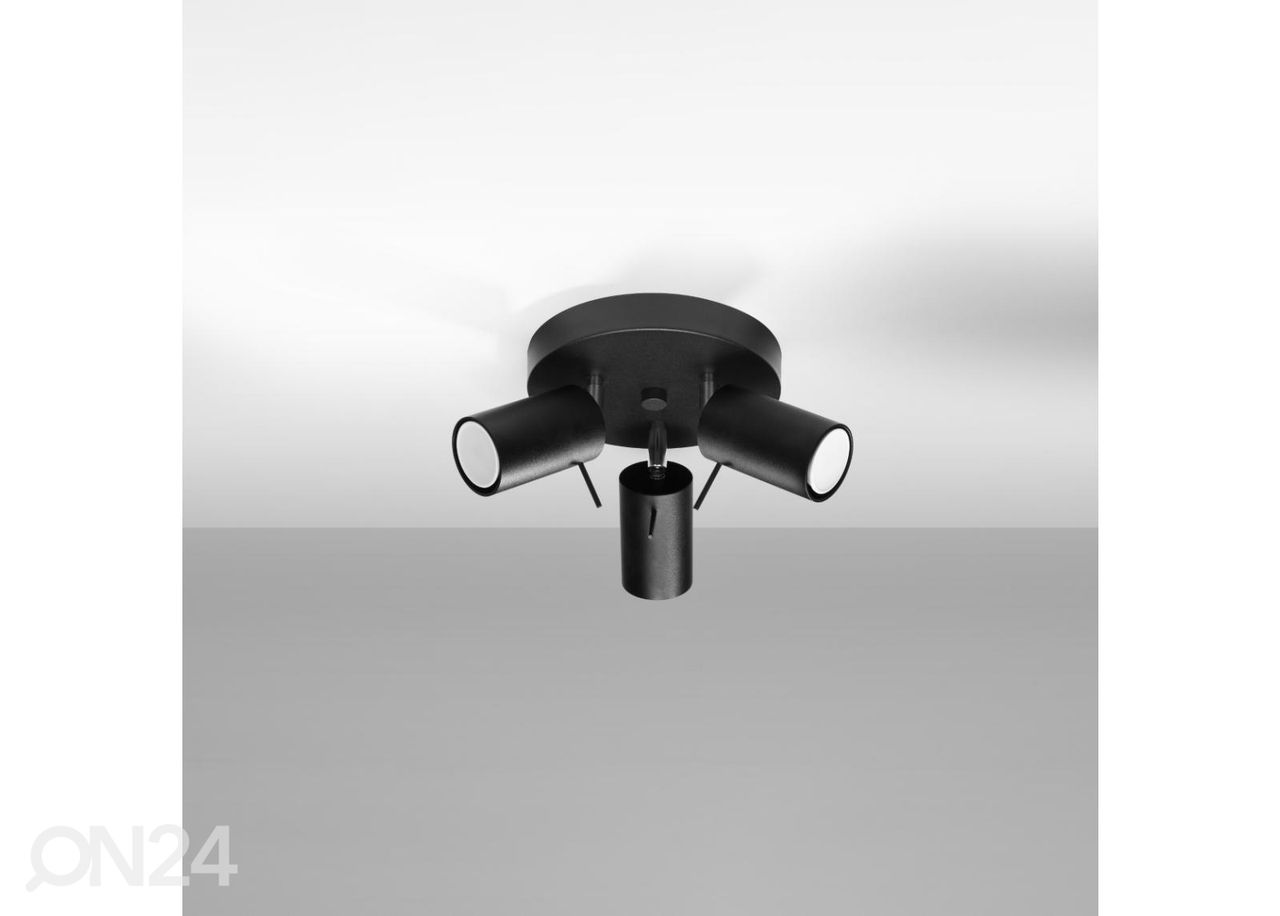 Потолочный светильник Ring 3P, черный увеличить