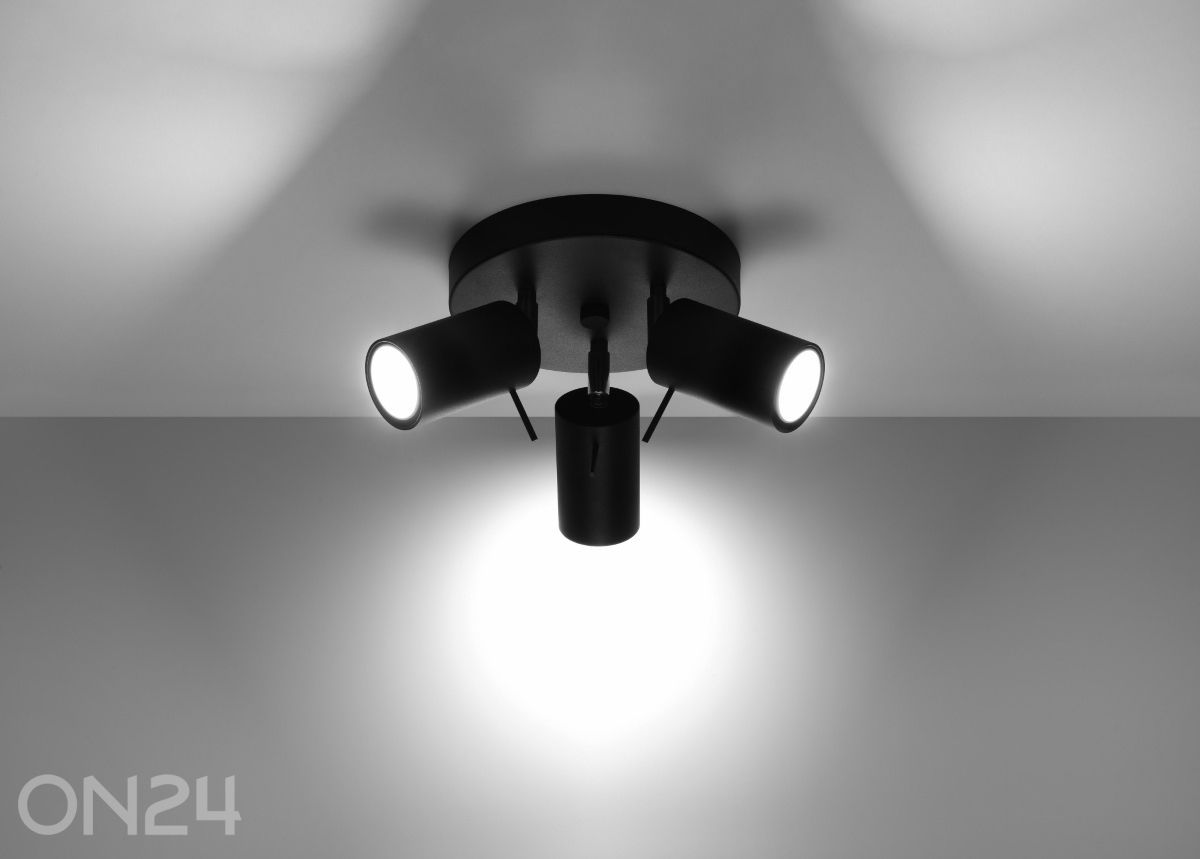 Потолочный светильник Ring 3P, черный увеличить