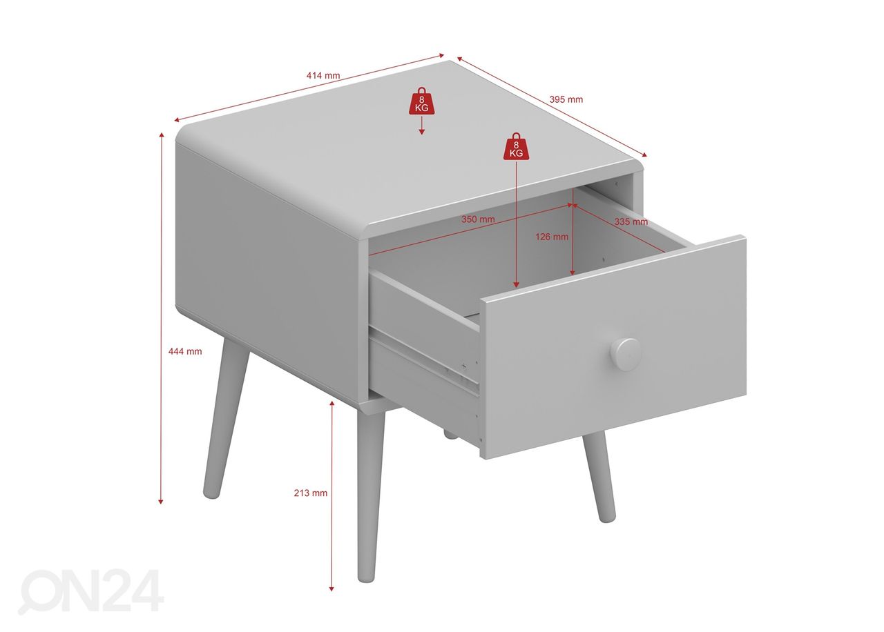Прикроватная тумба Gaia увеличить