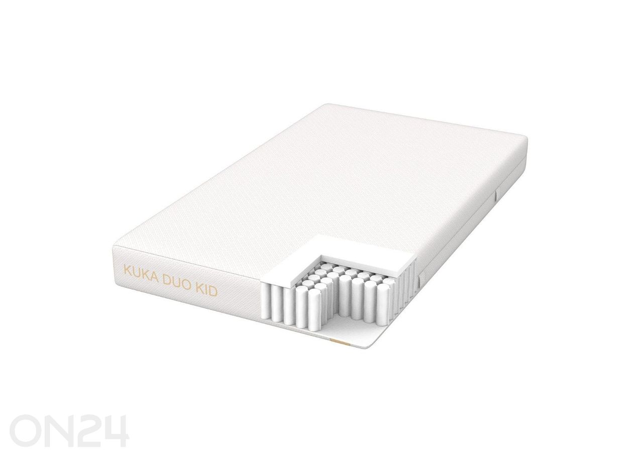 Пружинный матрас Kuka Duo Kid 90x200xH15 см увеличить