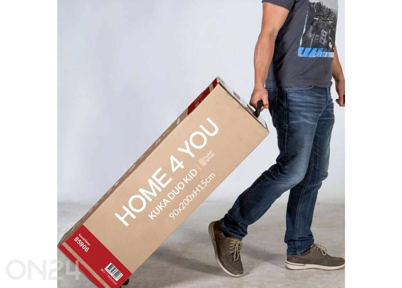 Пружинный матрас Kuka Duo Kid 90x200xH15 см увеличить