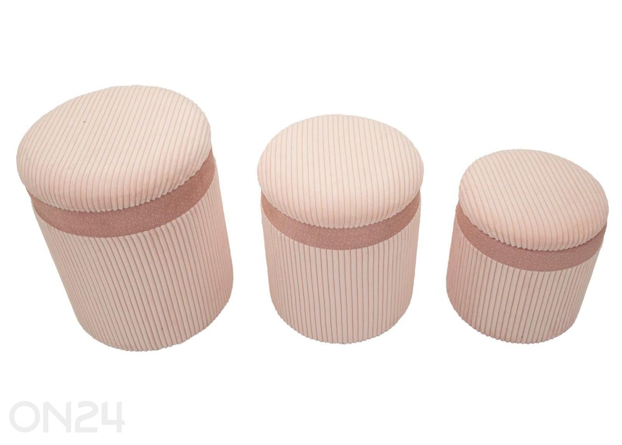 Пуф с местом для хранения, 2 шт. увеличить