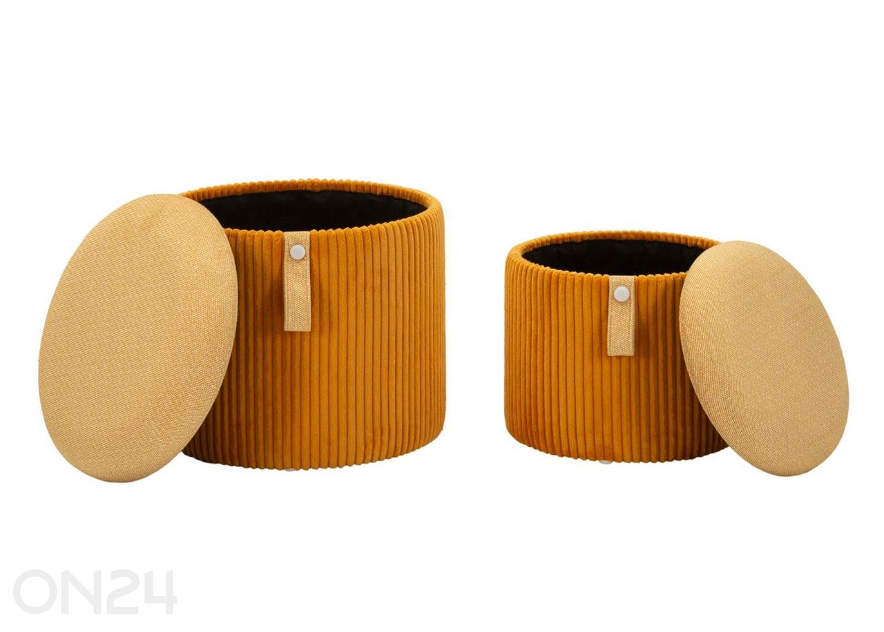 Пуф с местом для хранения, 2 шт увеличить