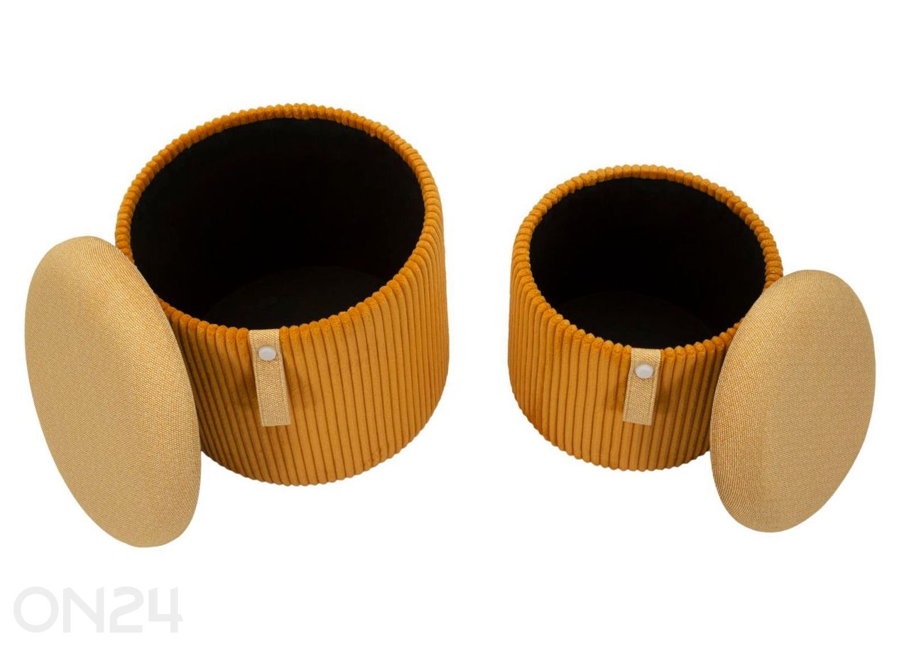 Пуф с местом для хранения, 2 шт увеличить