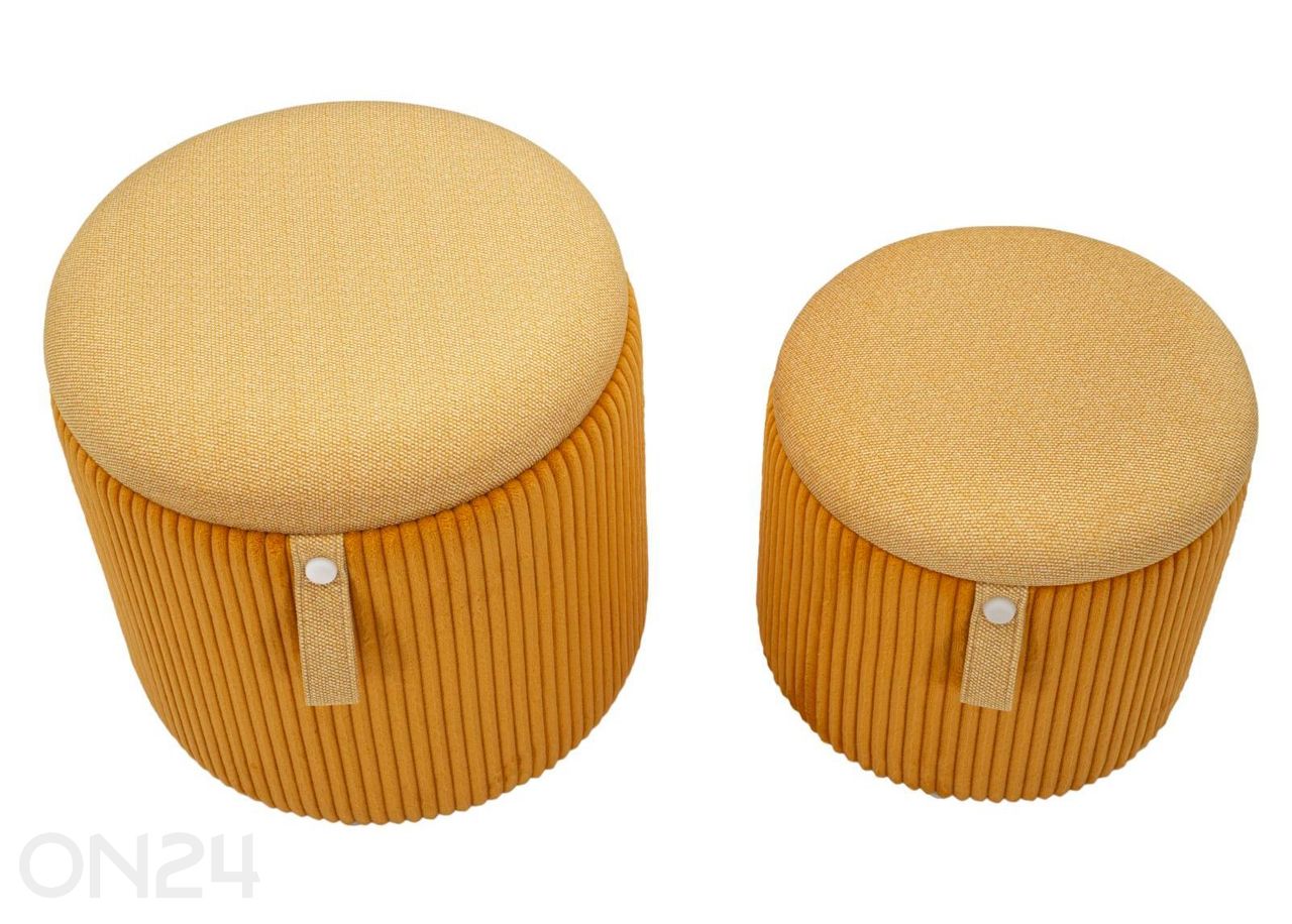 Пуф с местом для хранения, 2 шт увеличить