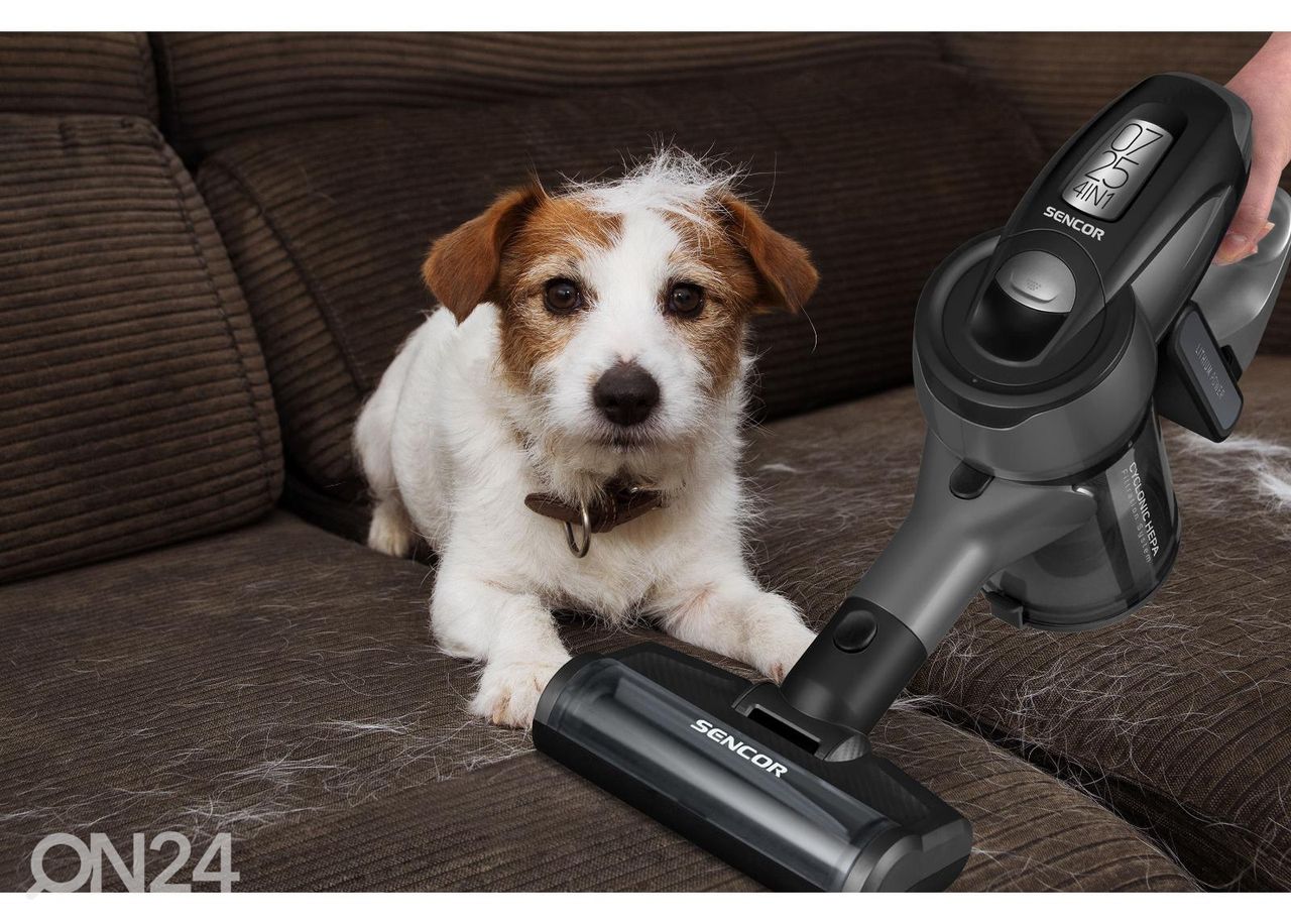 Пылесос 4в1 Cat & Dog Sencor SVC0725BK, черный увеличить