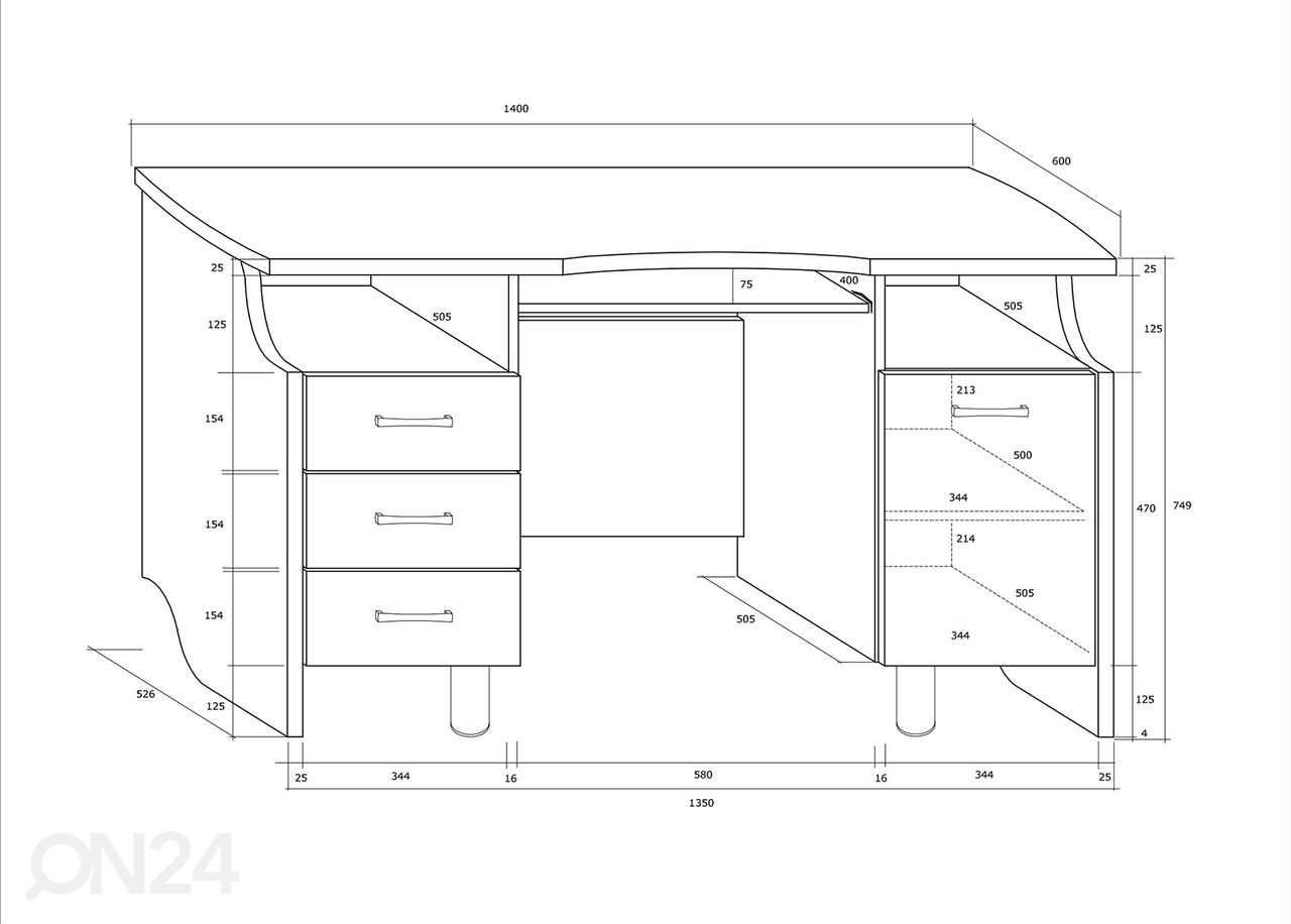 Рабочий стол Way 140 cm увеличить