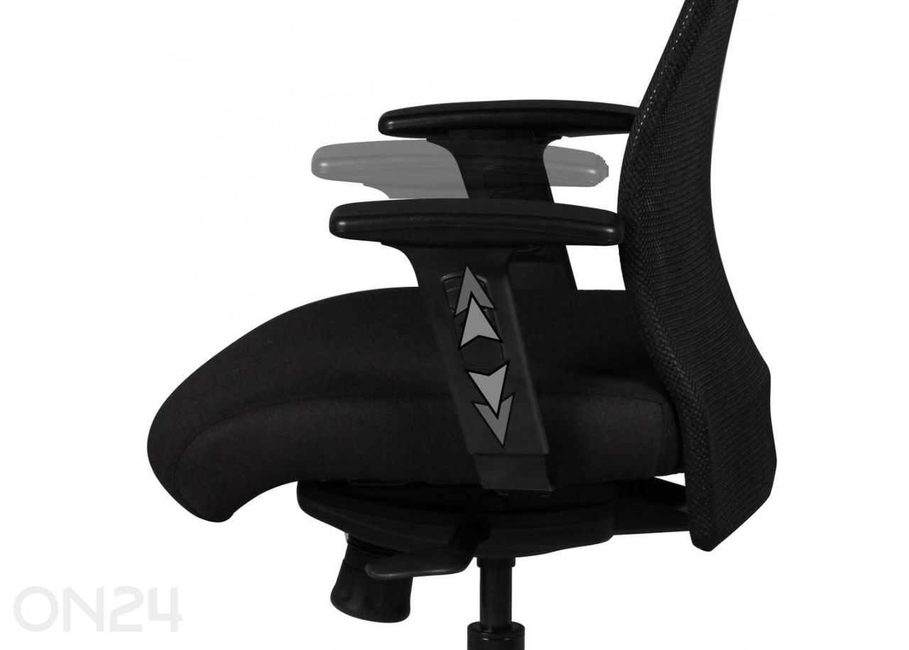 Рабочий стул с обивкой, черное увеличить