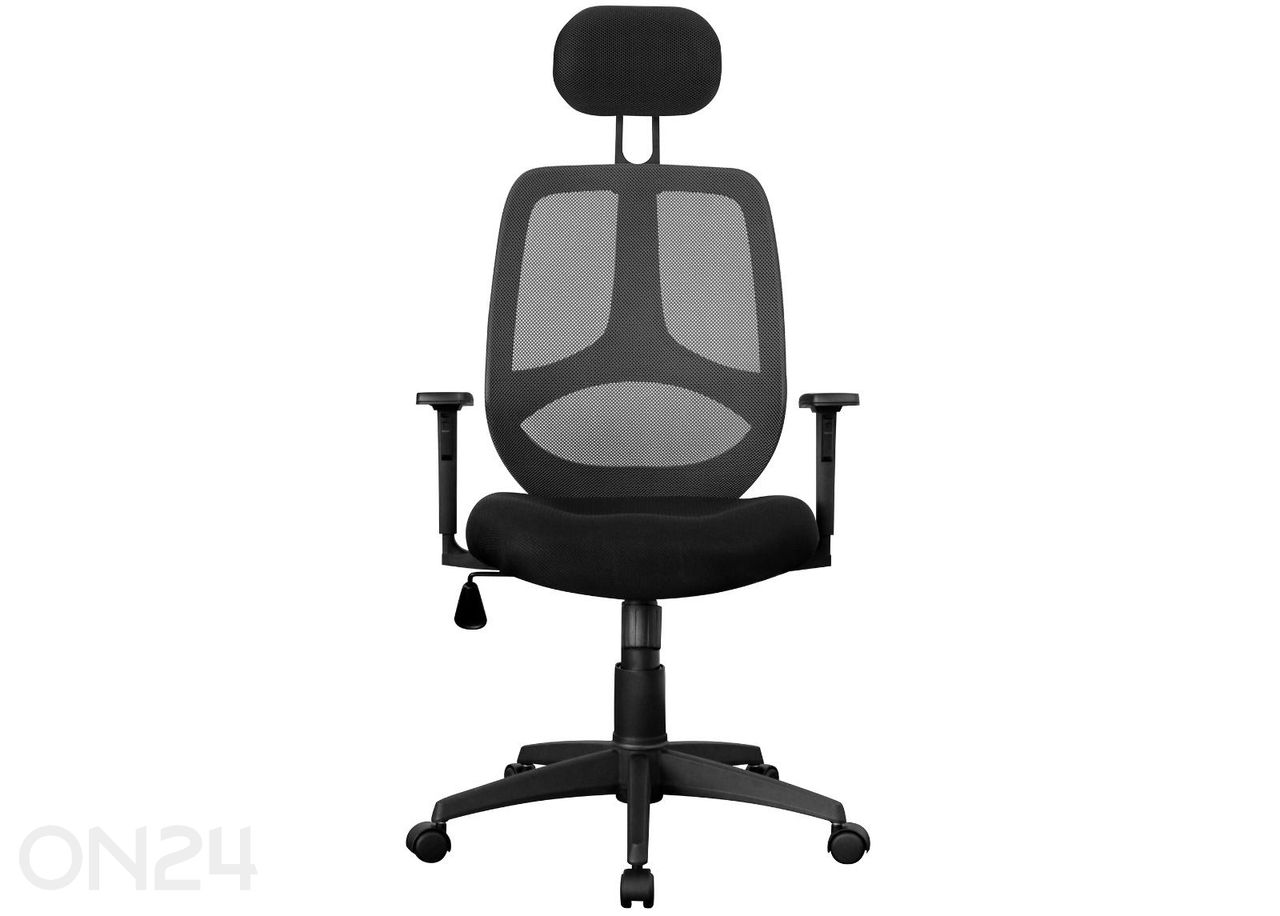 Рабочий стул Florence с обивкой, черный увеличить