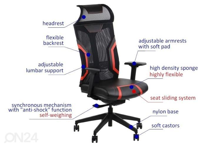 Рабочий стул Ryder Extreme увеличить