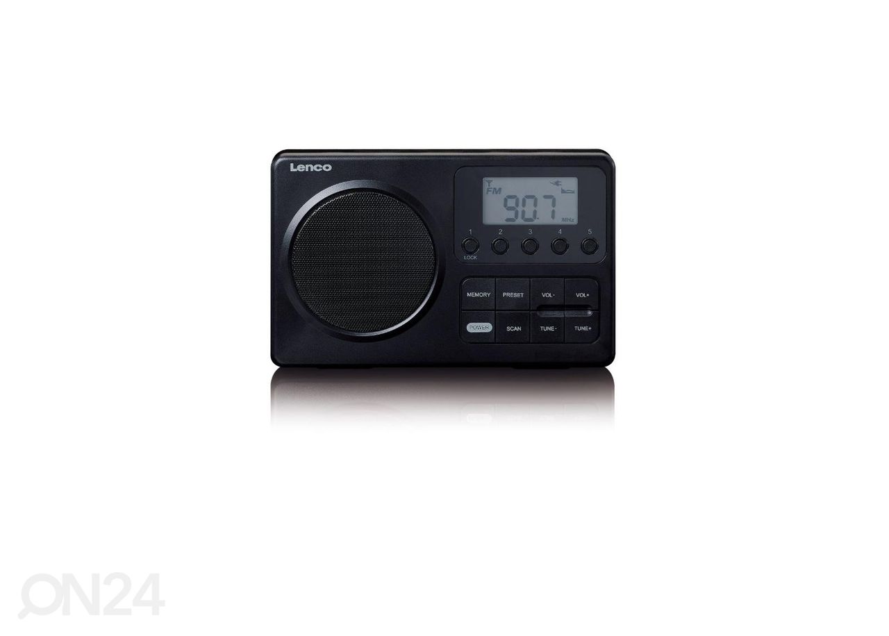 Радио Lenco MPR035BK, черное увеличить