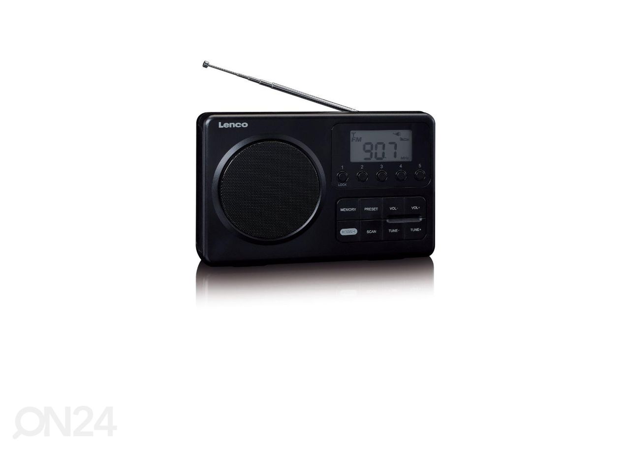Радио Lenco MPR035BK, черное увеличить
