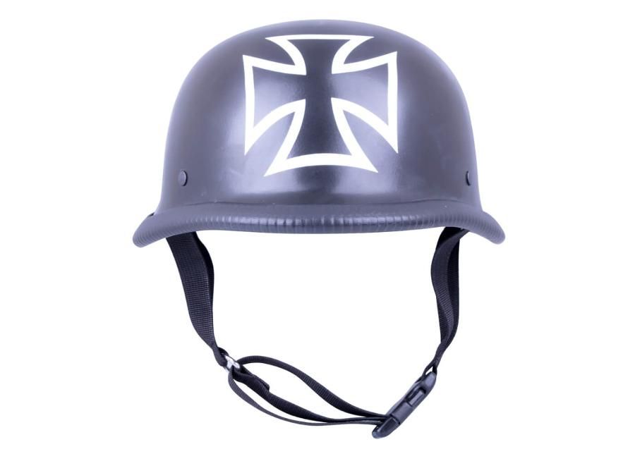 Ретро мотоциклетный шлем Sodager Iron Cross увеличить