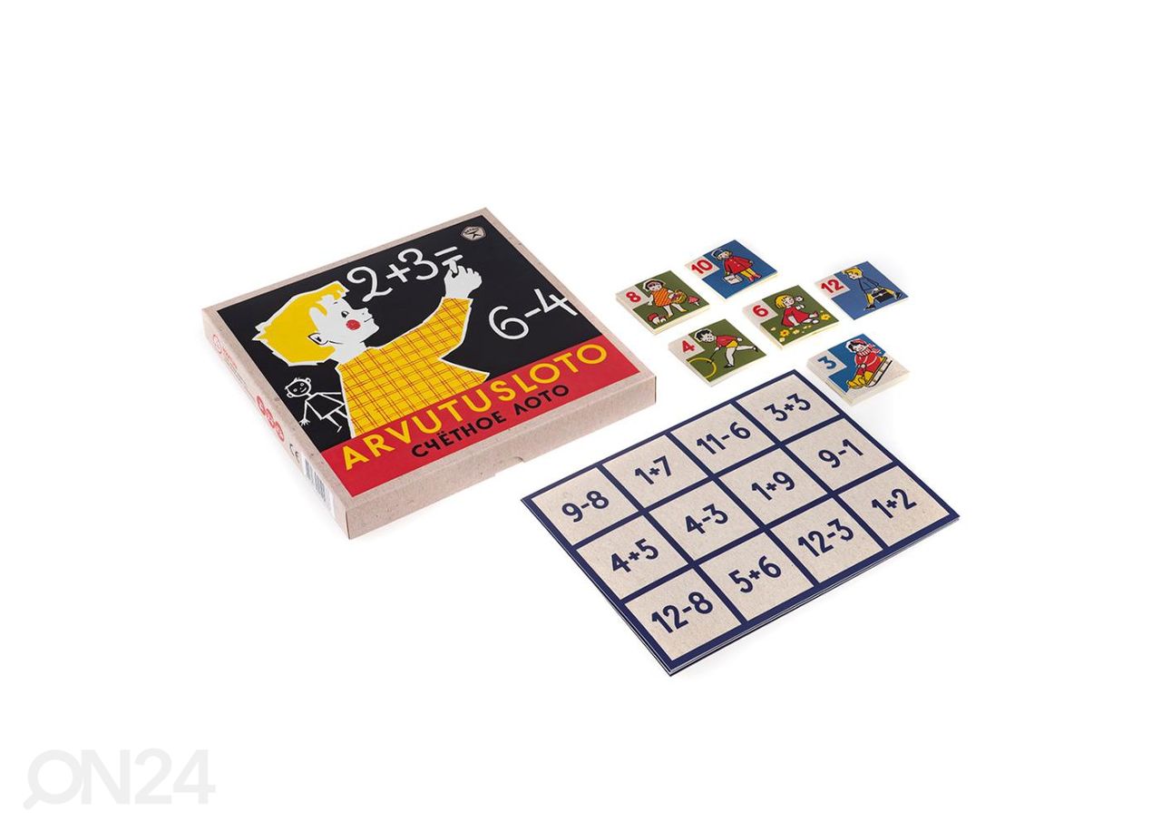 Ретро настольная игра Счетное лото Dada увеличить