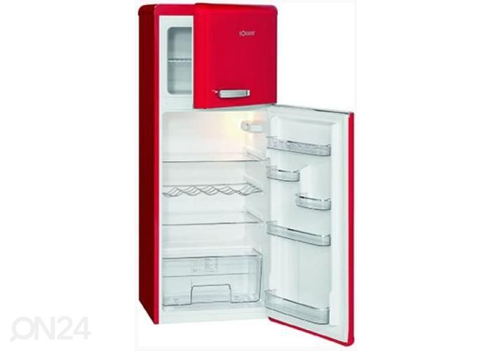 Ретро-холодильник Bomann DTR353R, красный увеличить