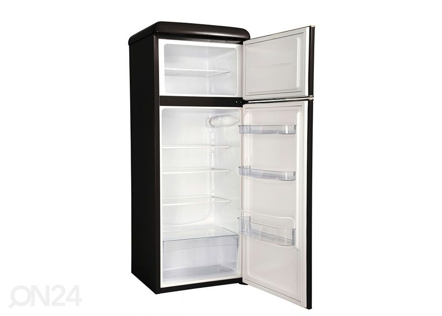 Ретро-холодильник Snaige FR24SM-PRJ30E, черный увеличить