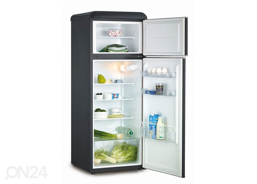 Ретро-холодильник Snaige FR24SM-PRJ30E, черный увеличить