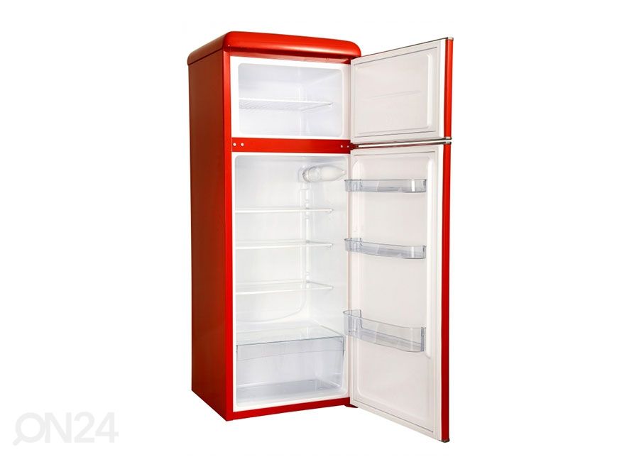 Ретро-холодильник Snaige FR24SM-PRR50E, красный увеличить
