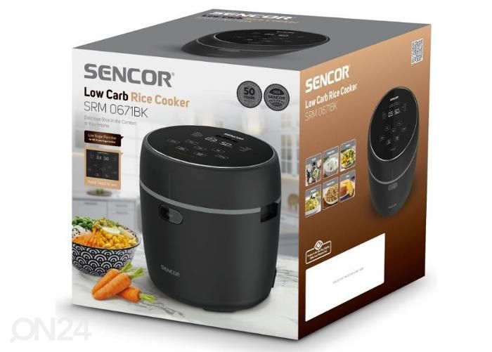 Рисоварка Sencor SRM0671BK увеличить