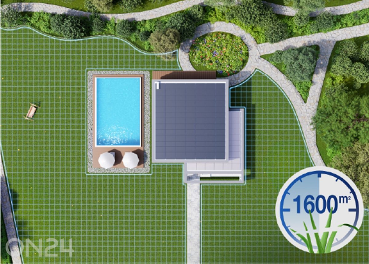 Робот-газонокосилка Ecovacs Goat A1600 LiDAR PRO, 1600 м², TruEdge триммер увеличить