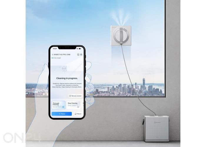 Робот для мытья окон Ecovacs Winbot W2 PRO Omni увеличить