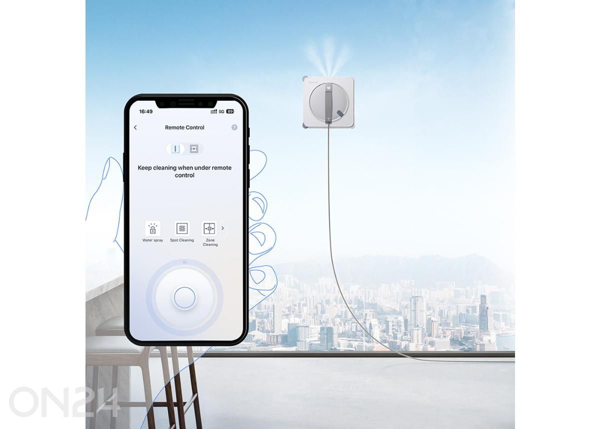 Робот для мытья окон Ecovacs Winbot W2S Omni увеличить