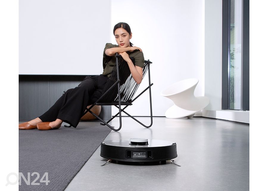 Робот-пылесос со станцией для сбора пыли ECOVACS DEEBOT X1 PLUS увеличить