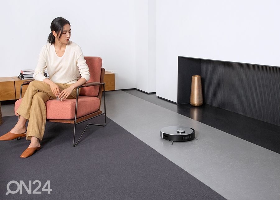 Робот-пылесос со станцией для сбора пыли ECOVACS DEEBOT X1 PLUS увеличить