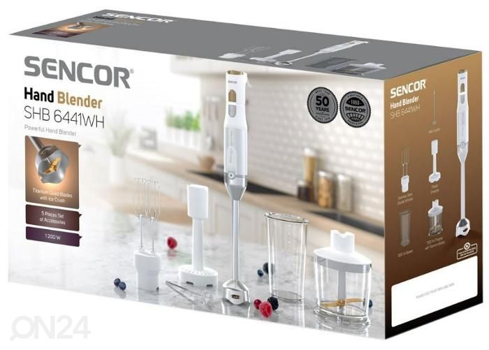 Ручной блендер Sencor SHB6441WH увеличить