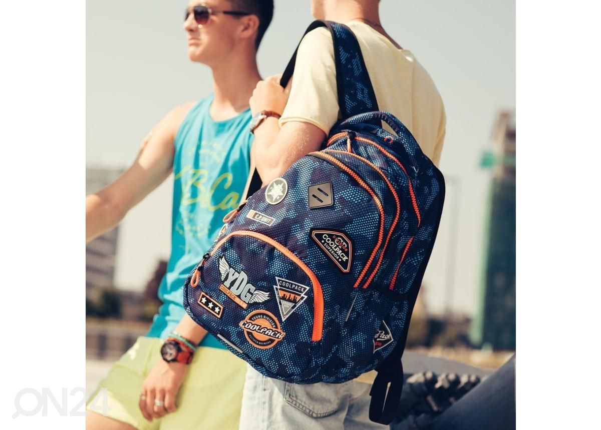 Рюкзак CoolPack Bentley Badges B tumesinine 30 L увеличить