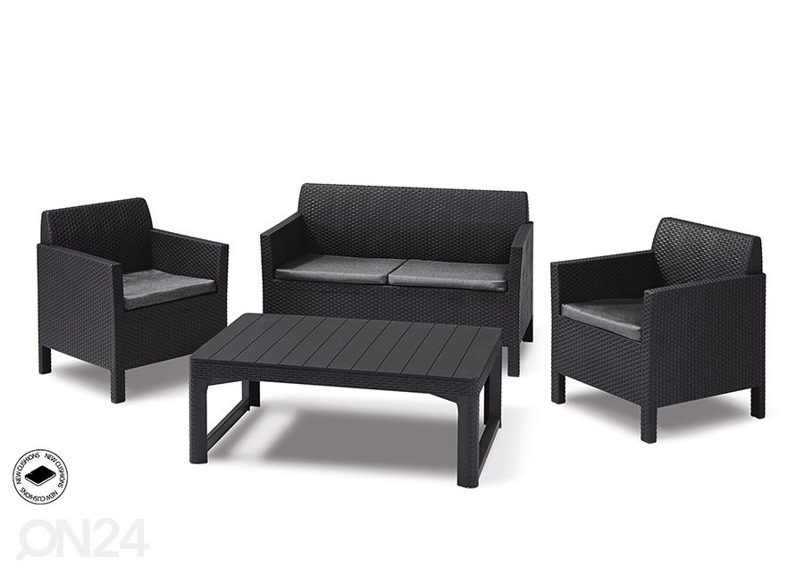 Садовая мебель Keter Orlando, графитовый увеличить