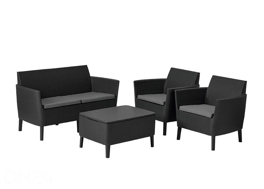 Садовая мебель Keter Salemo, графит увеличить