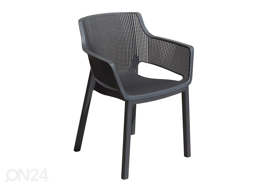 Садовый стул Keter Elisa, графит увеличить