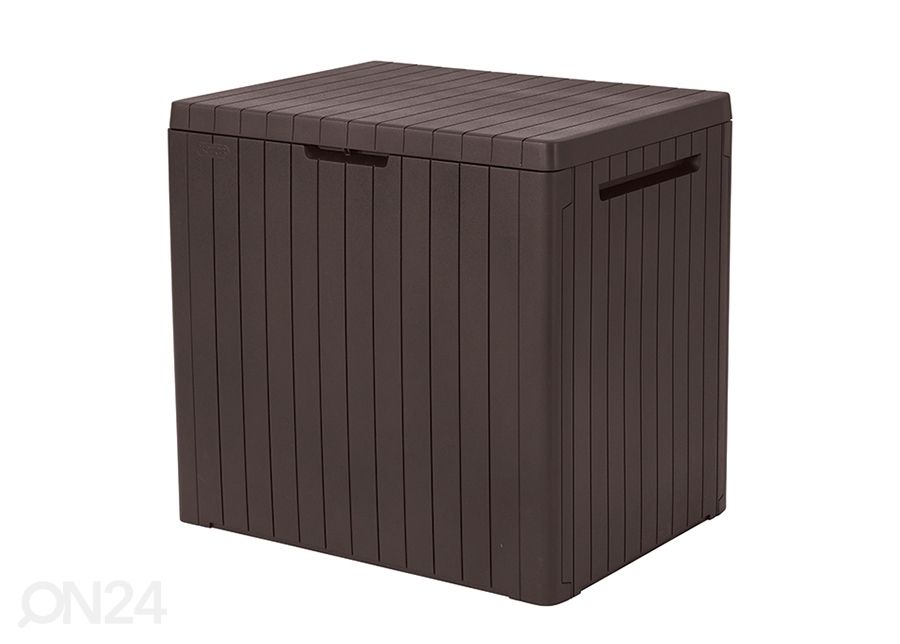 Садовый ящик Keter City Box, коричневый увеличить