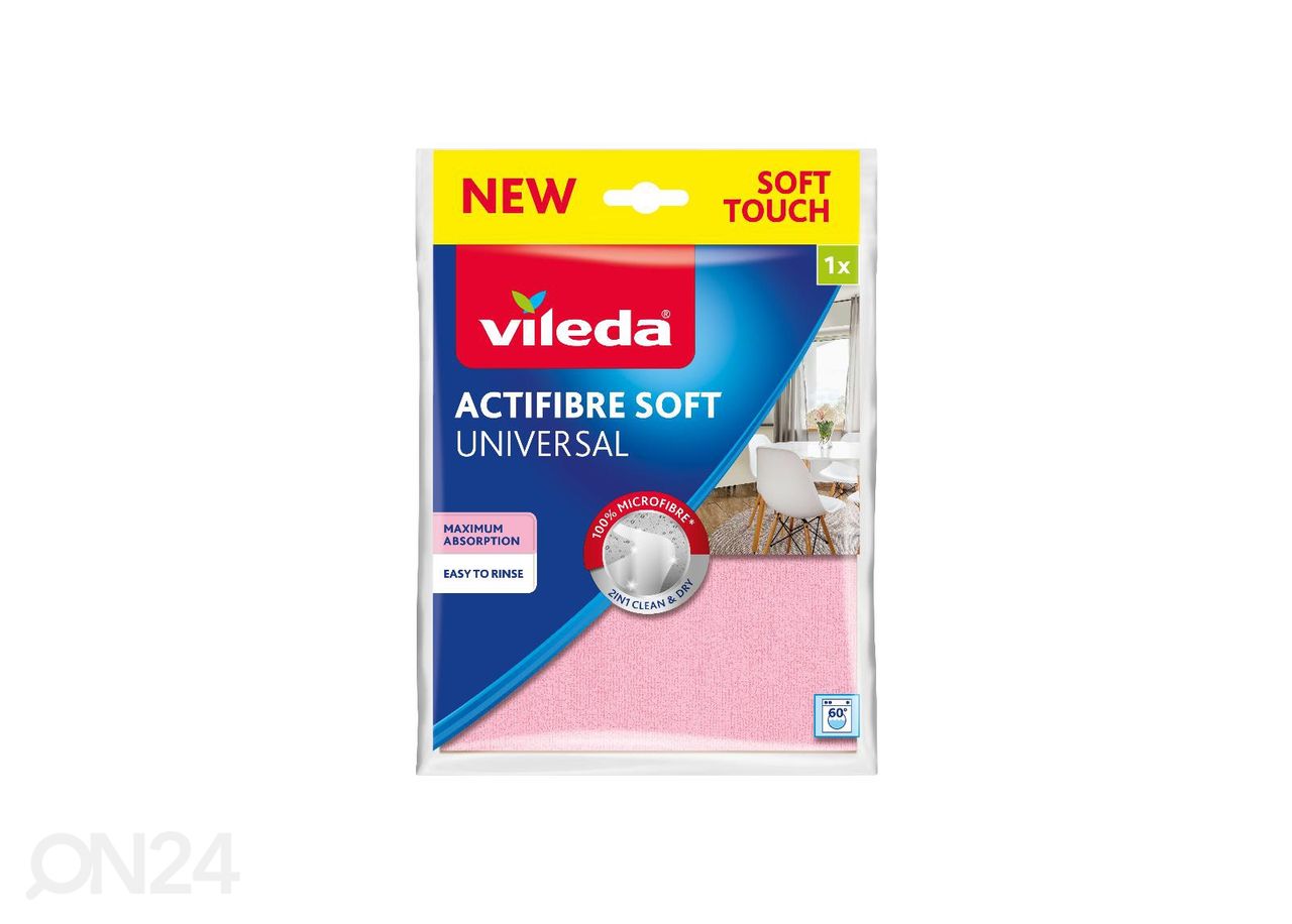 Салфетка для уборки Vileda Actifibre Soft увеличить