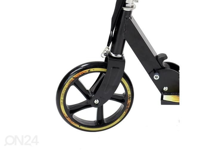 Самокат Nils Extreme HA205D черный увеличить