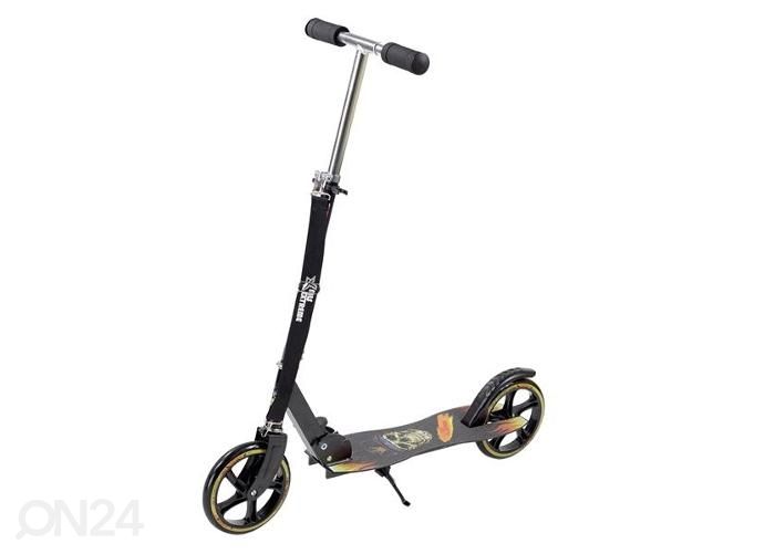 Самокат Nils Extreme HA205D черный увеличить