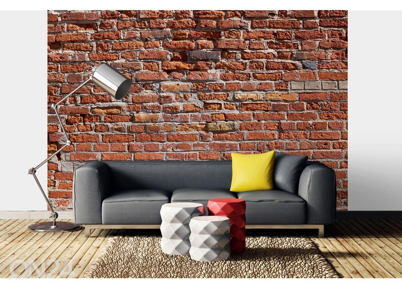 Самоклеящиеся фотообои Texture Of An Old Brick Wall увеличить