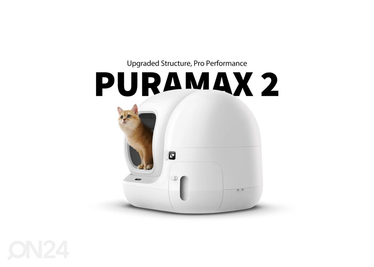 Самоочищающийся умный кошачий туалет Petkit Pura MAX 2 увеличить