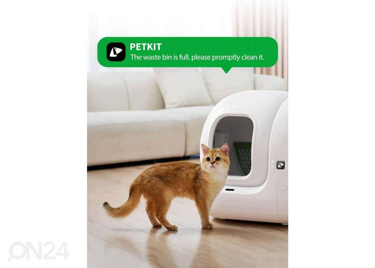 Самоочищающийся умный кошачий туалет Petkit Pura MAX 2 увеличить