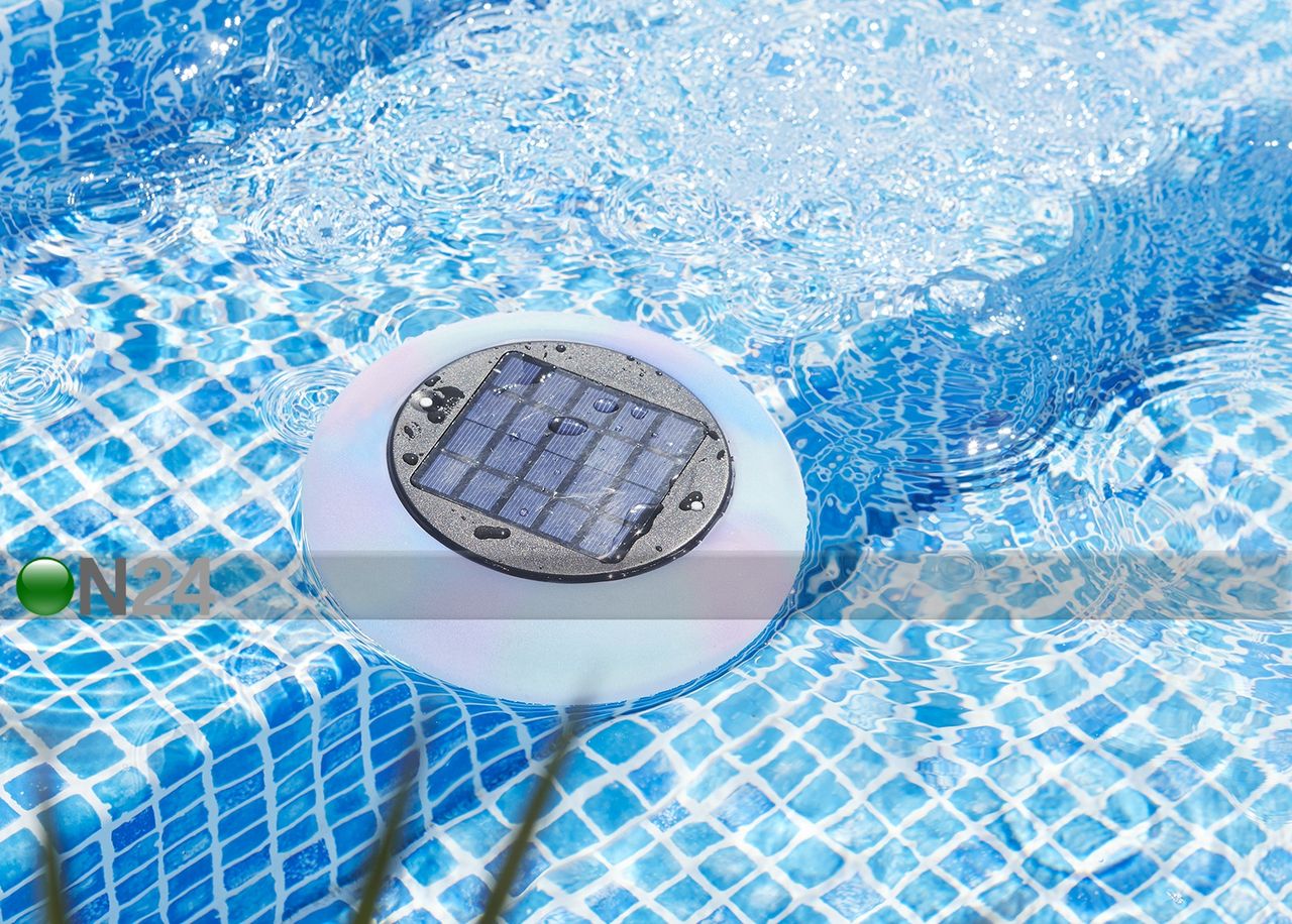 Светильник для бассейна на солнечной батарее увеличить