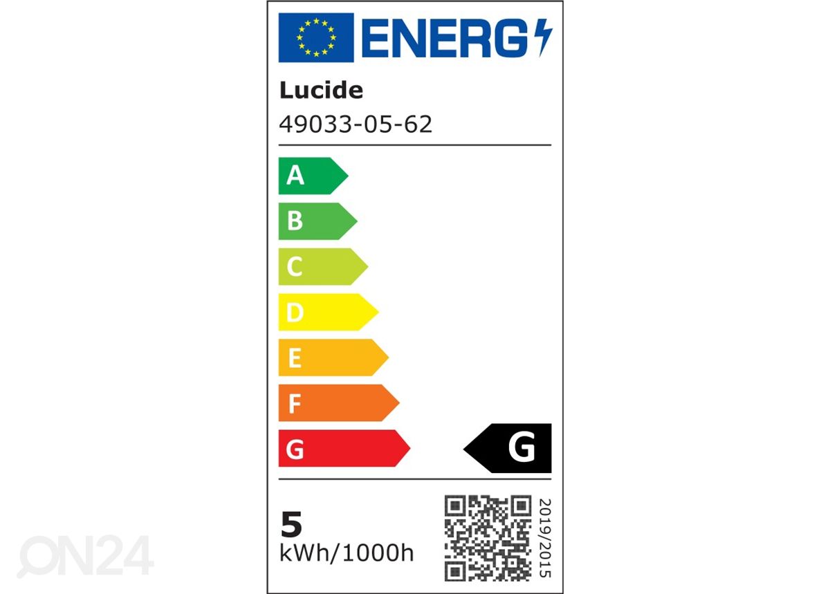 Светодиодная лампа Filament E27 G125 4,9 Вт увеличить