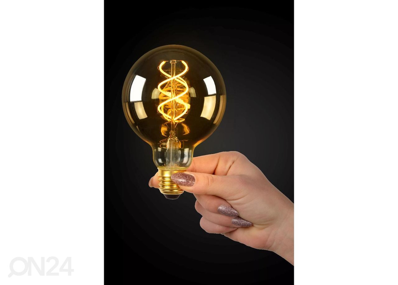 Светодиодная лампа Filament E27 G95 4,9 Вт увеличить